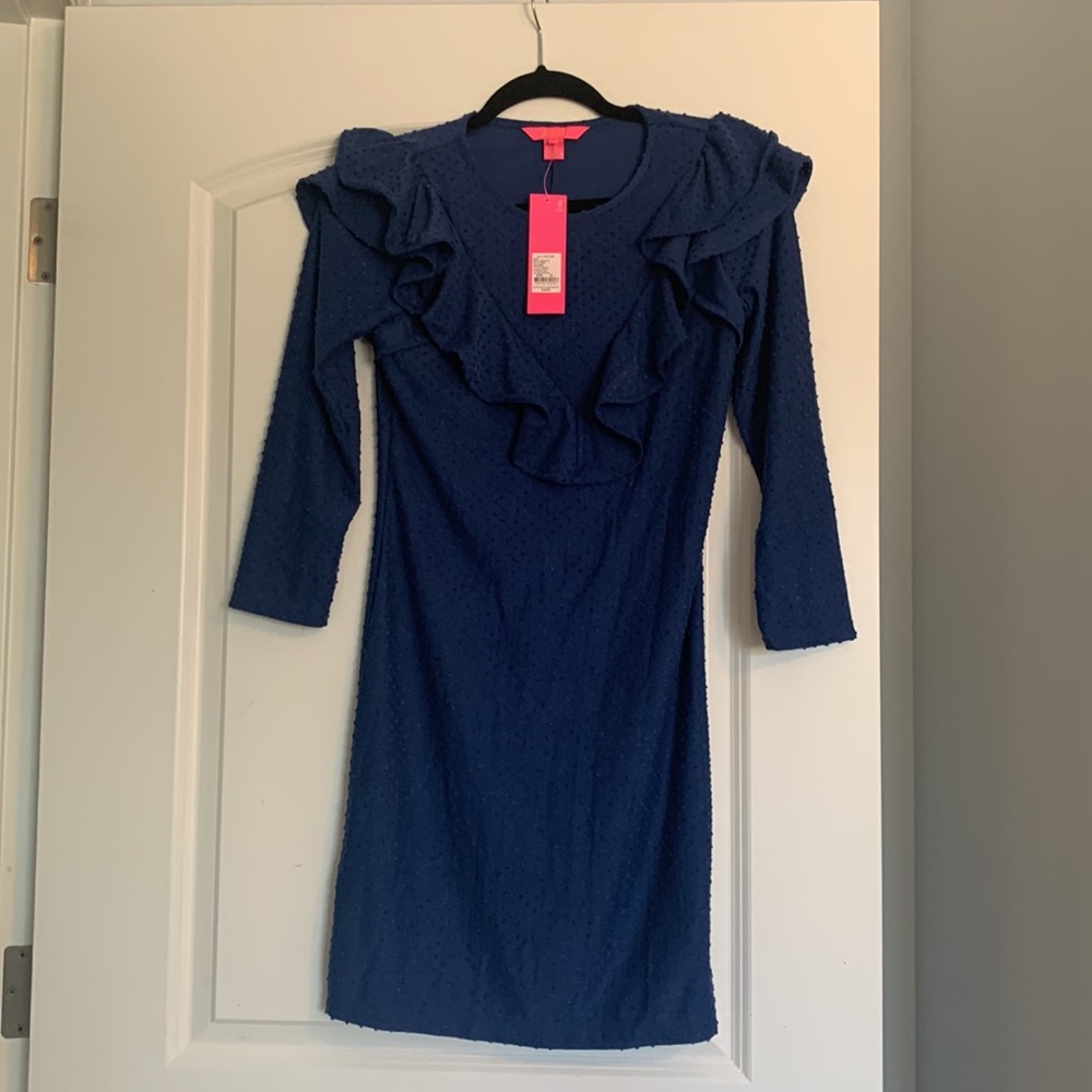 Lilly Pulitzer Pheby Ruffle Dress - XS - Picture 2 of 6
